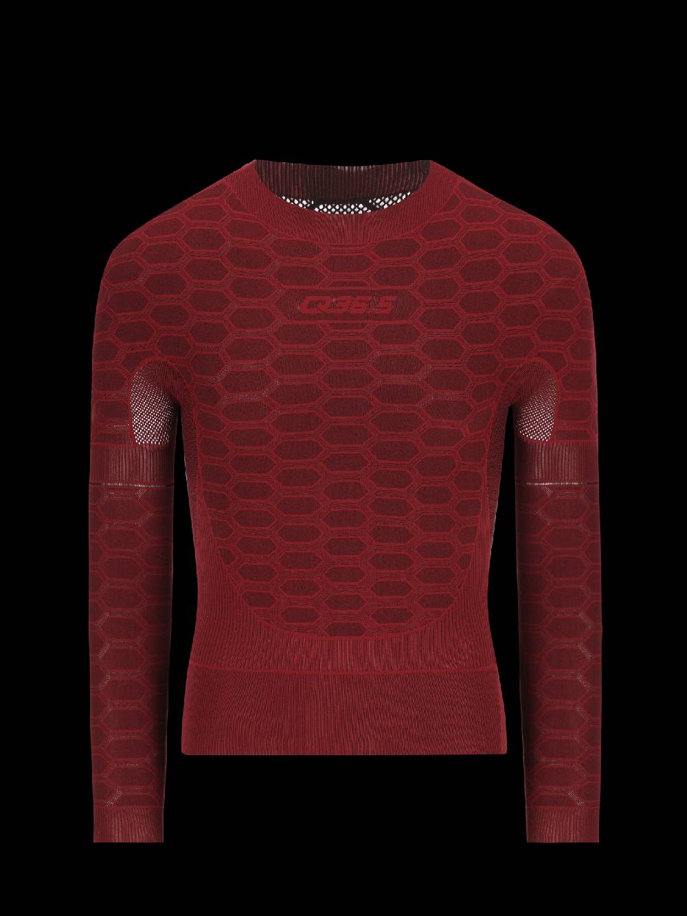 Q36.5 Intimo 3 Maniche Lunghe Rosso Siena Prezzo Ridotto