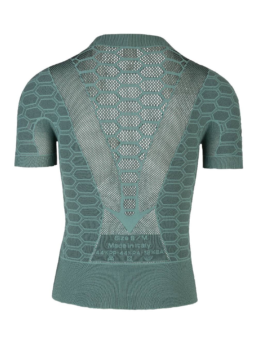 Q36.5 Intimo 2 Maniche Corte Verde Oliva Vendite Flash