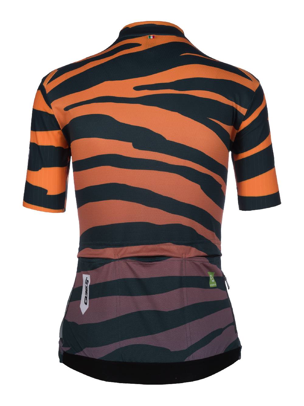 Q36.5 G1 Tiger Maglia Donna Arancione Nuovo