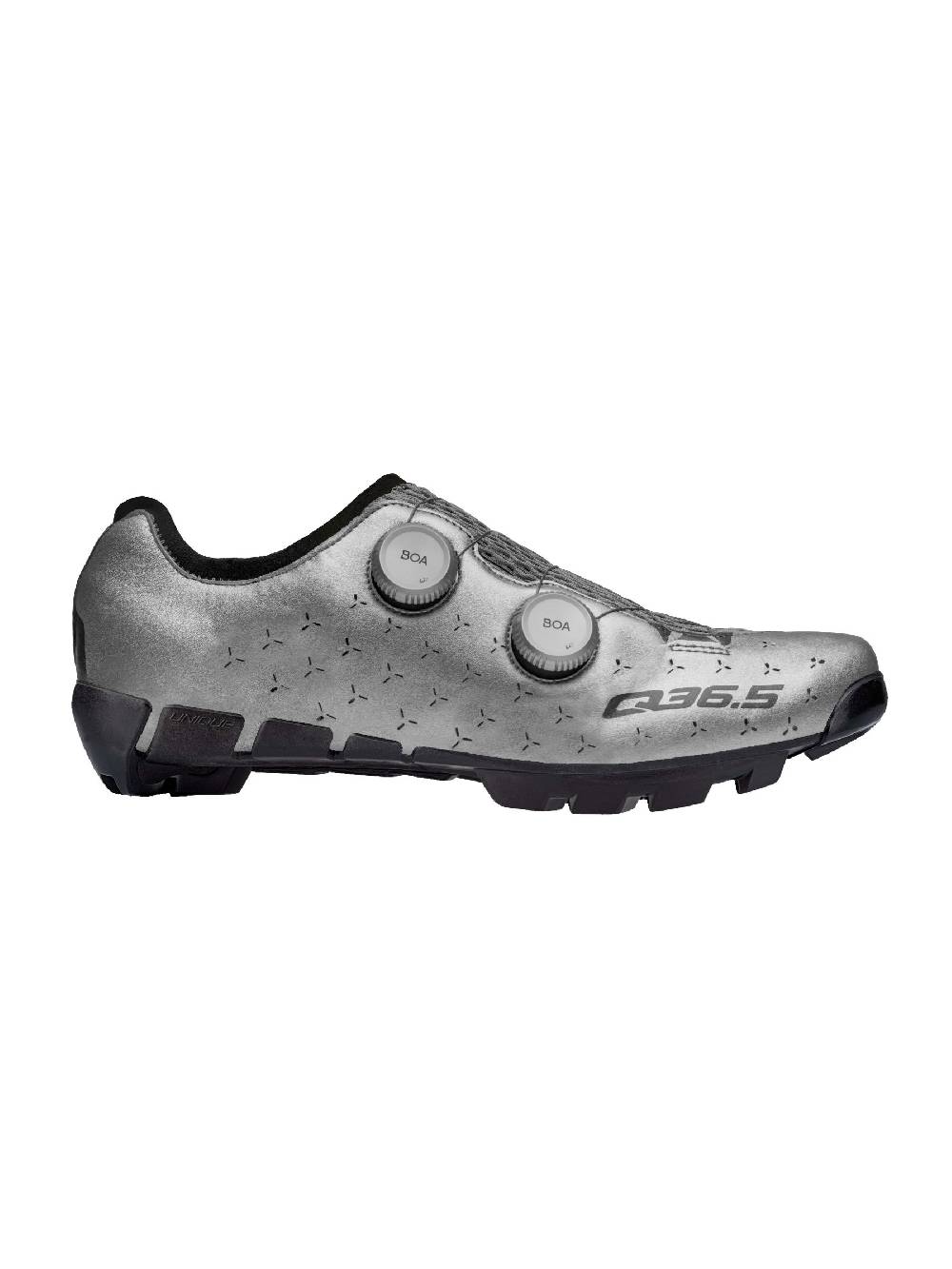 Q36.5 Unique Scarpe Adventure Grigio Argento Saldi Di Fabbrica