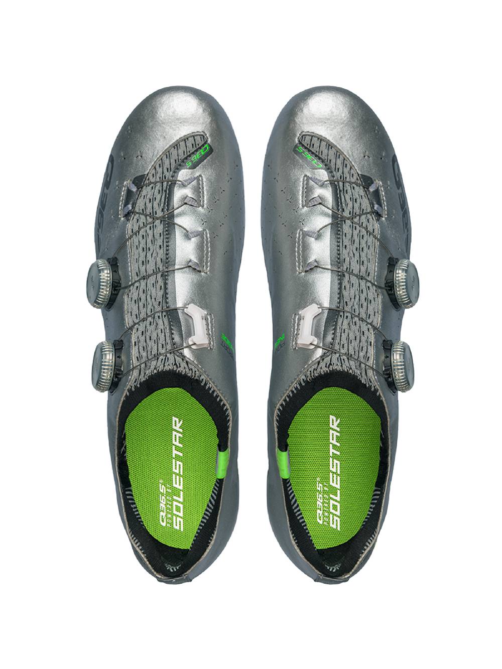 Q36.5 Unique Scarpe Strada Grigio Argento Sconti questo mese