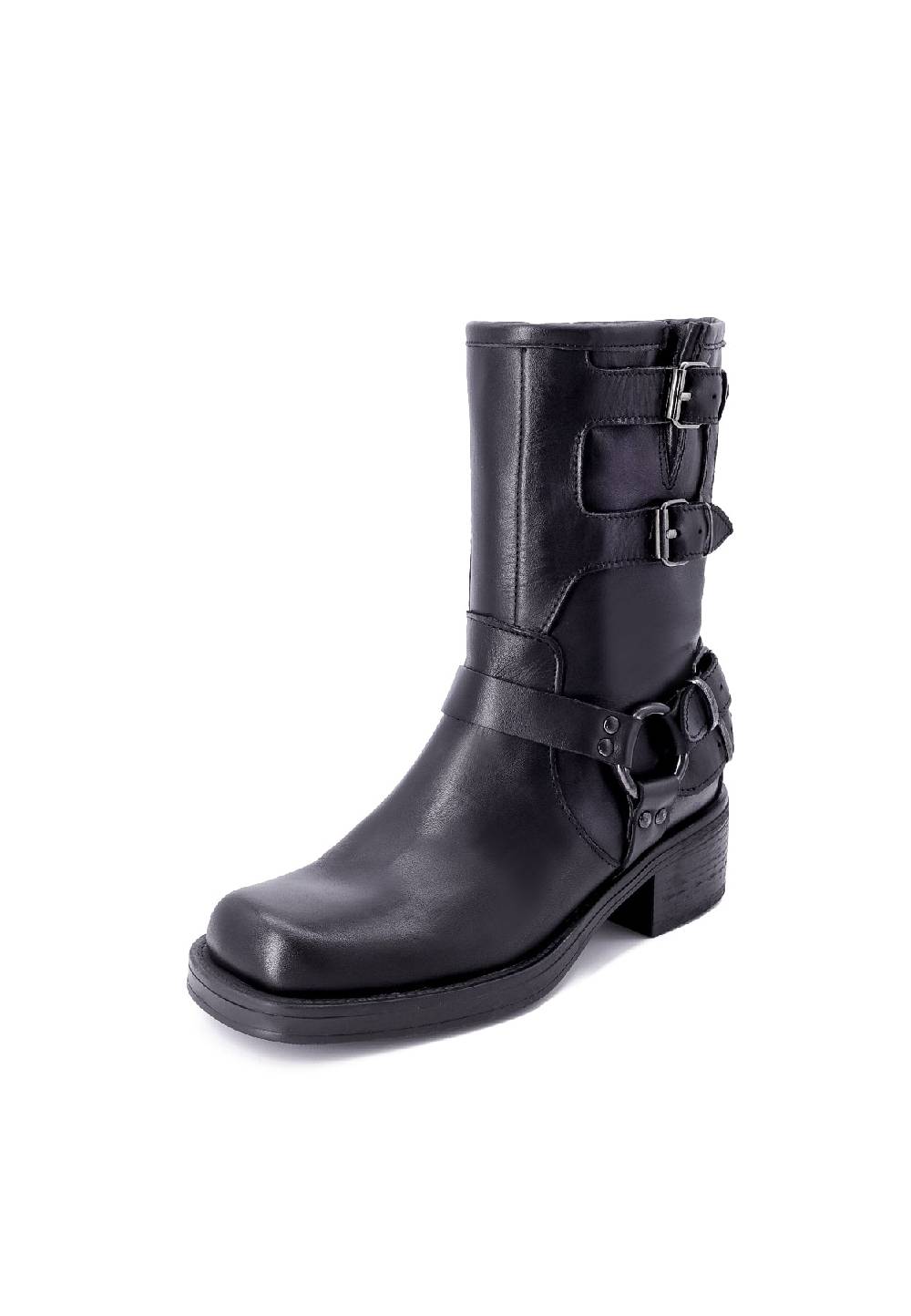 Queen Helena Stivaletti Biker F2 Saldi Di Fabbrica