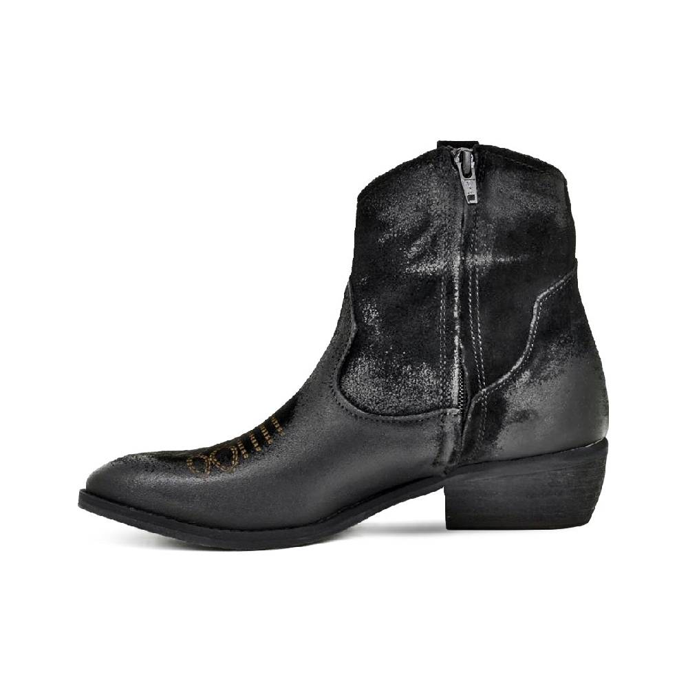 Queen Helena Stivaletti texani - S80 - vera pelle Moda