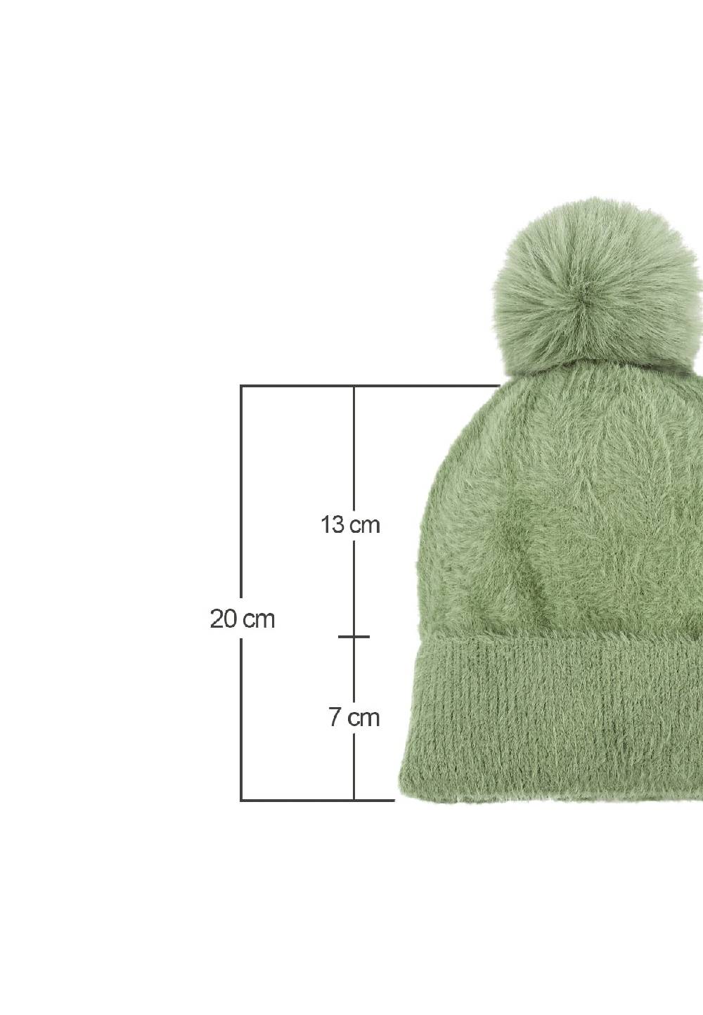 Queen Helena Berretto Pon Pon - Cappello CP04 Nuova