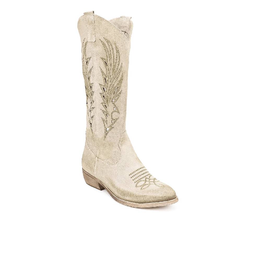 Queen Helena Stivali texani - TEX 108 - vera pelle In Vendita