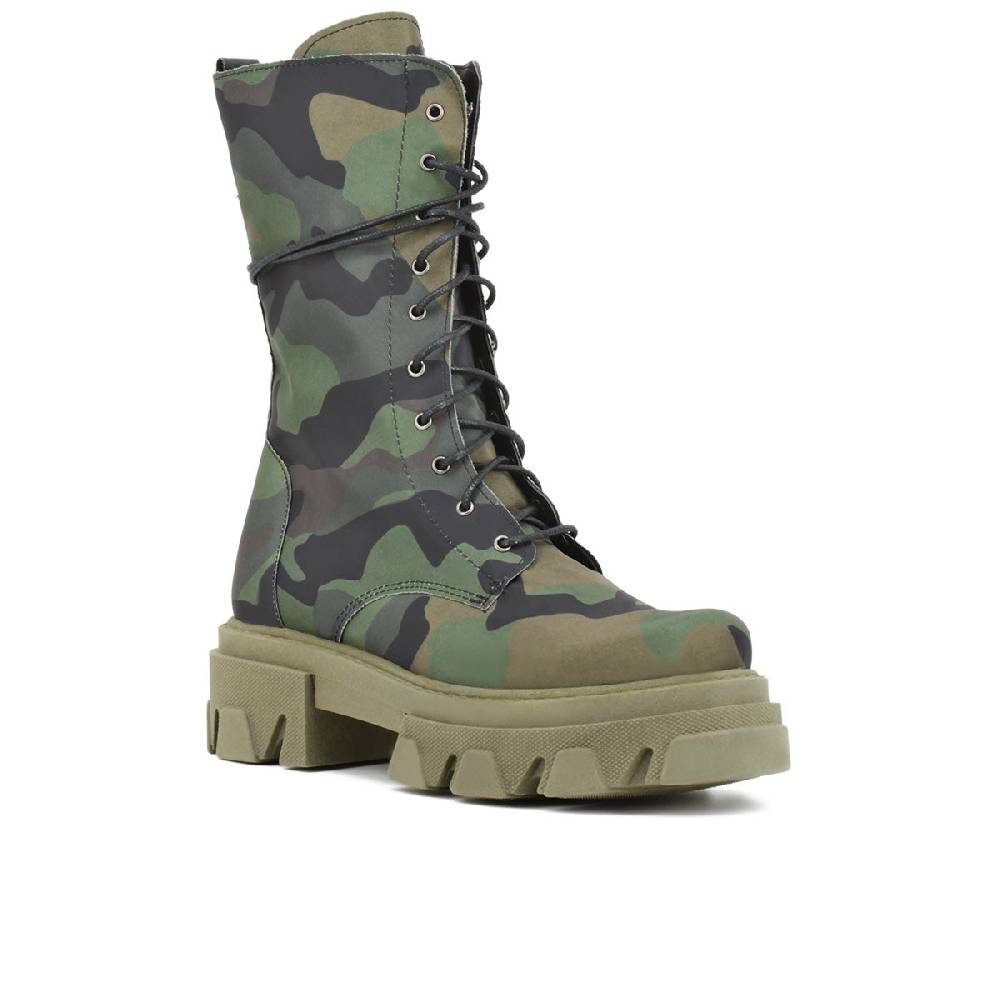 Queen Helena Anfibi - LUNA 30 camouflage Vendita