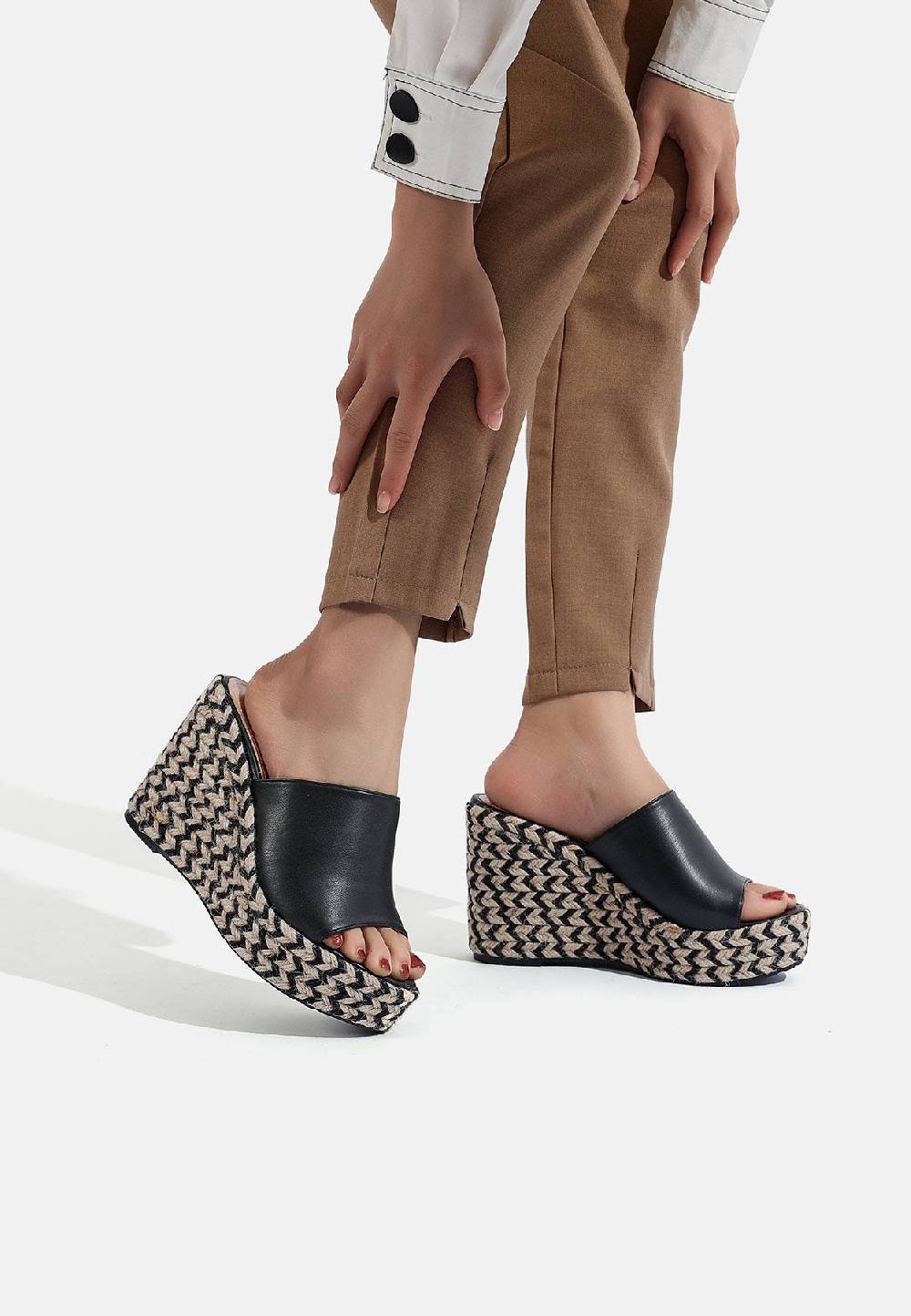 Queen Helena Sandali - Zeppe - ZM9444B Online Outlet