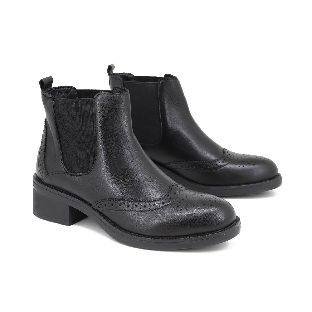 Queen Helena Chelsea Boots - QH20_V-01 - vera pelle Sconto