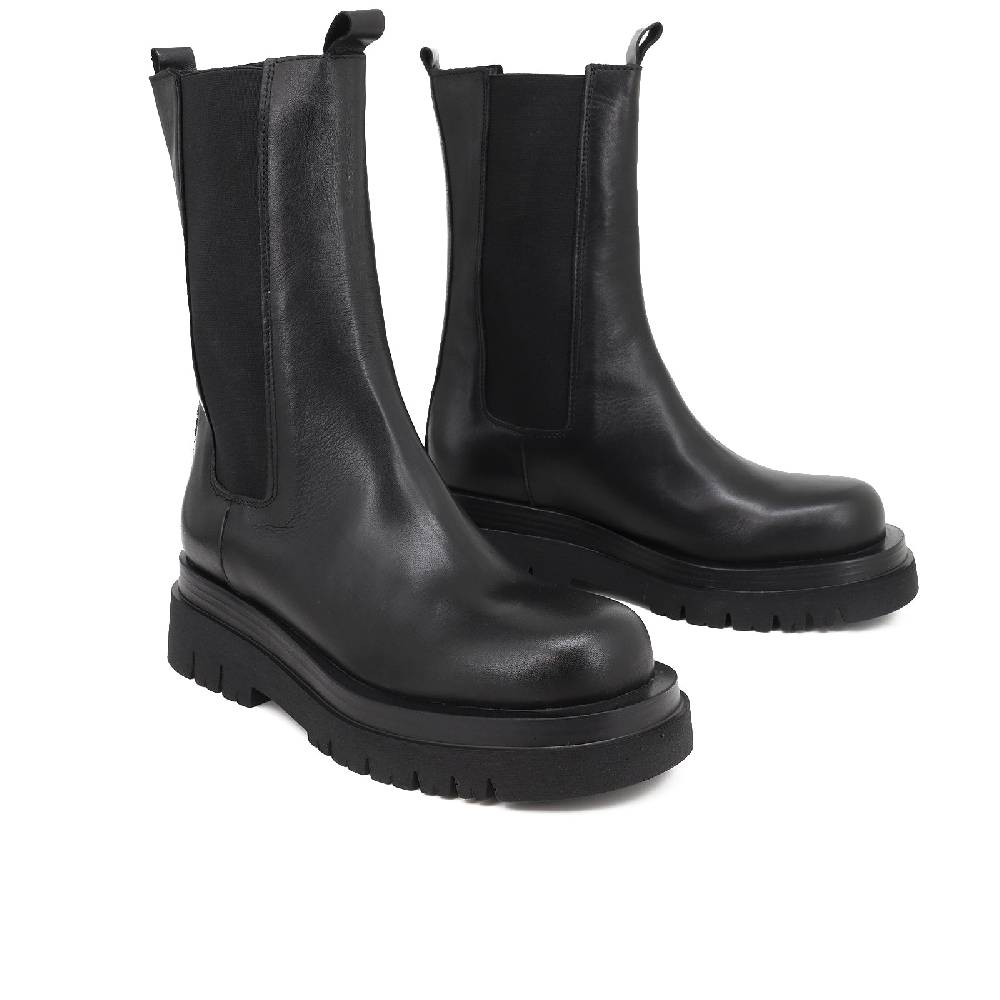 Queen Helena Chelsea Boots - WHITE 290 - vera pelle Offerta San Valentino