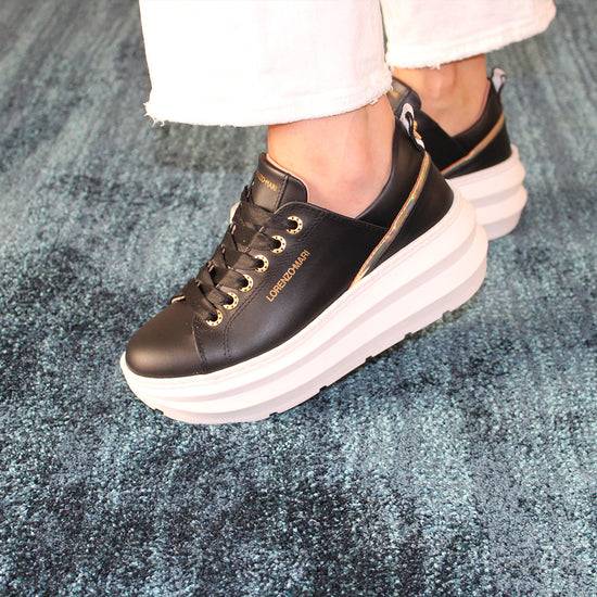 Lorenzo Mari Sneakers Violante Black Nuova