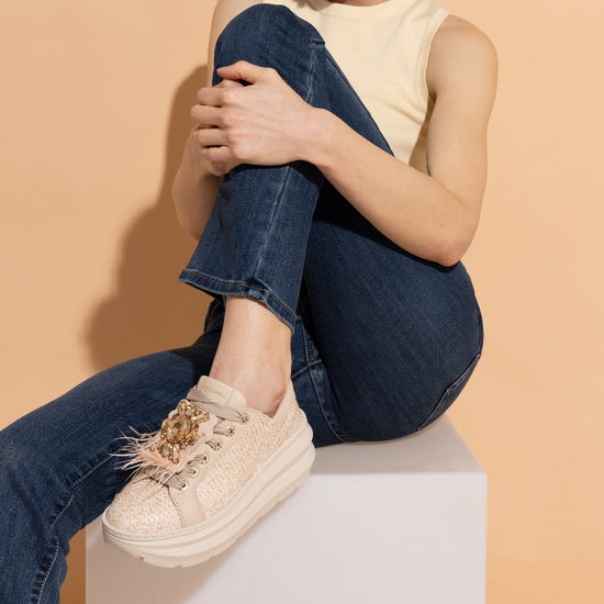Lorenzo Mari Sneakers NEW Veronica Rafia Italia
