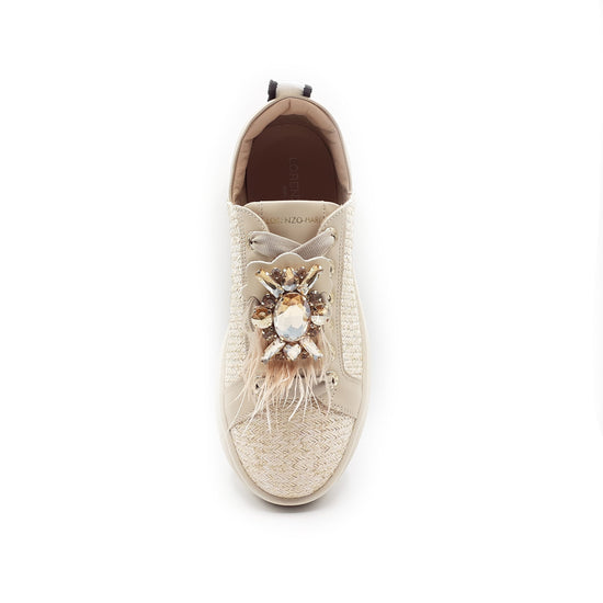 Lorenzo Mari Sneakers NEW Veronica Rafia Italia