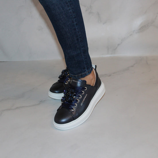 Lorenzo Mari Sneaker Jasmine Blu Negozi Online