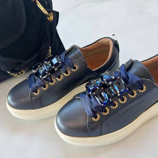 Lorenzo Mari Sneaker Jasmine Blu Negozi Online