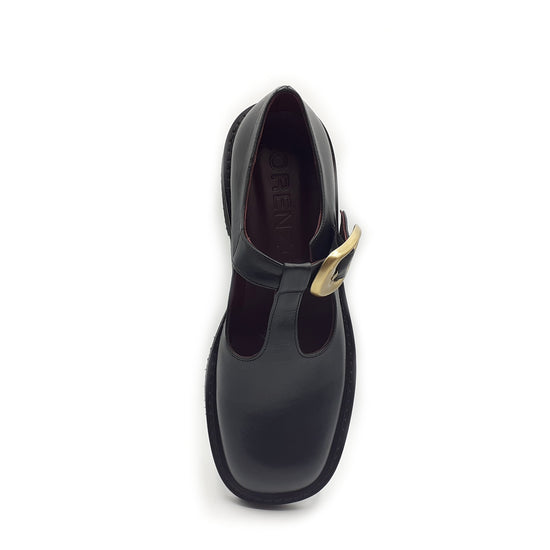 Lorenzo Mari Mary jane Iris 2 Black Negozio