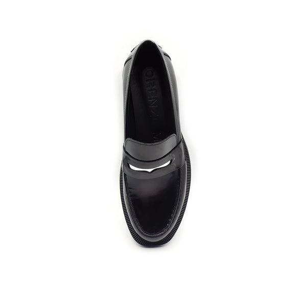 Lorenzo Mari Mocassino Ginevra 1 Black In Saldo
