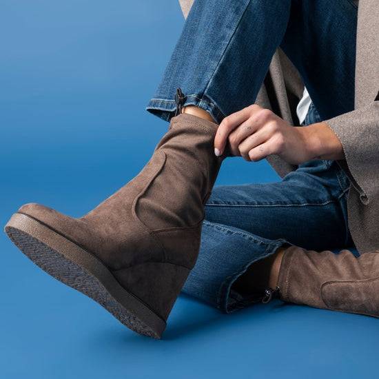 Lorenzo Mari Stivaletto Nicole 3 Taupe Flash Sale