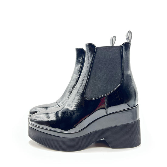 Lorenzo Mari Beatles Polly 5 vernice Nera Outlet