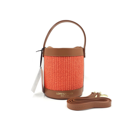 Lorenzo Mari New Secchiello Panfilo Rafia Orange Italia