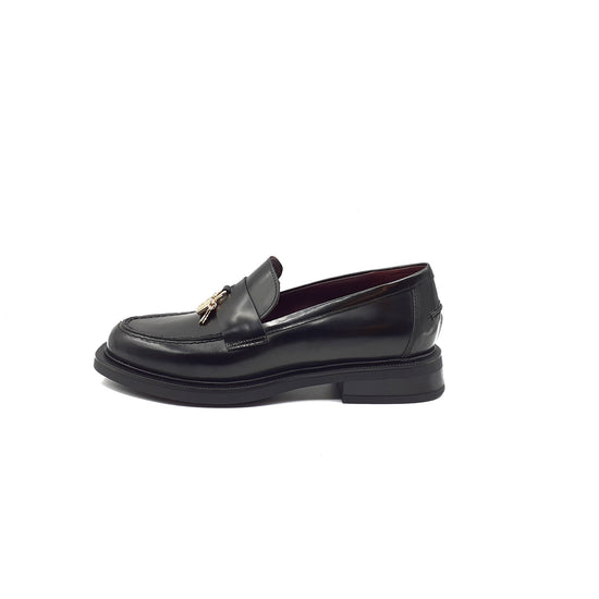 Lorenzo Mari Mocassino Ginevra 3 Black Saldi Di Fabbrica