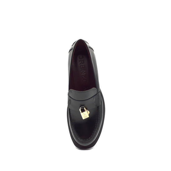 Lorenzo Mari Mocassino Ginevra 3 Black Saldi Di Fabbrica