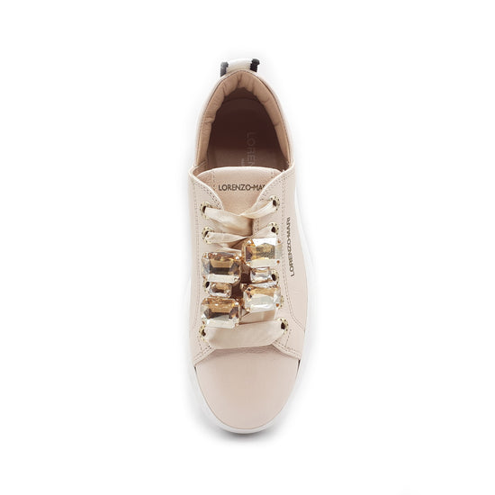 Lorenzo Mari Sneaker Jasmine Nude Nuova