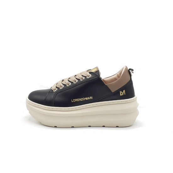 Lorenzo Mari Sneaker Miranda black Italia