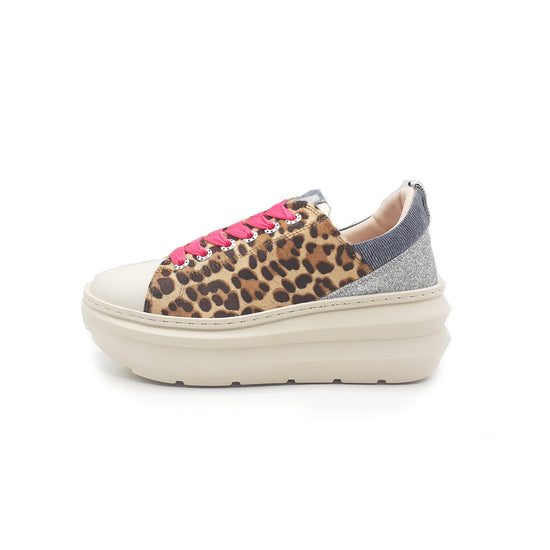 Lorenzo Mari Sneaker JANE Leopard In Linea