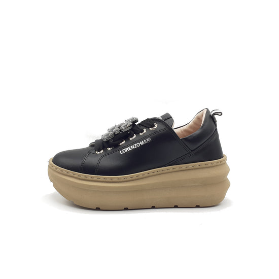 Lorenzo Mari Sneakers Ariel Black Nuovo