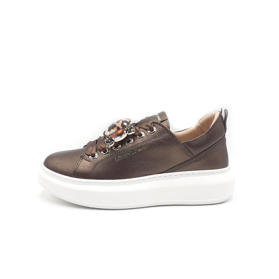 Lorenzo Mari Sneaker Sofia Chocolate Vendita
