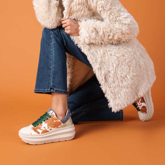 Lorenzo Mari Sneaker JANE Mucca Cuoio Promozione