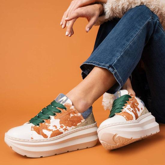 Lorenzo Mari Sneaker JANE Mucca Cuoio Promozione