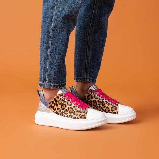Lorenzo Mari Sneaker JOY Leopard Negozi Online