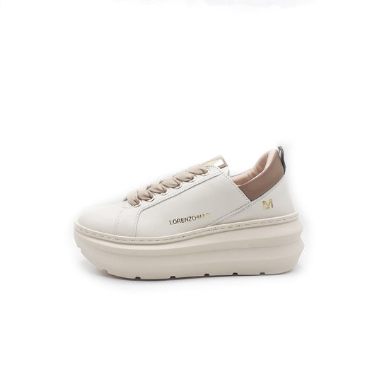 Lorenzo Mari Sneaker Miranda Latte Fino Al -60%