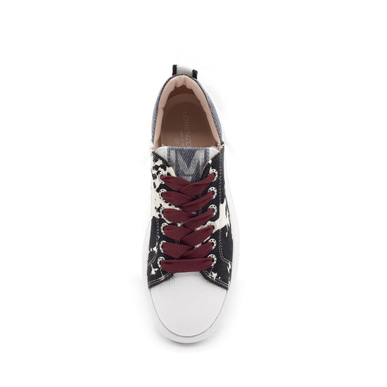 Lorenzo Mari Sneaker JOY Mucca bianco/nero Affare Del Giorno