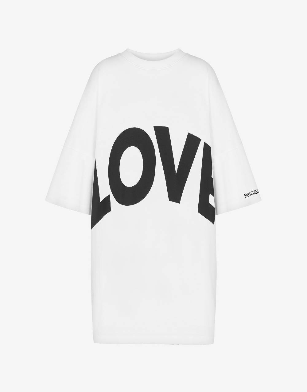 Love Moschino Abito in interlock di cotone Love Negozio