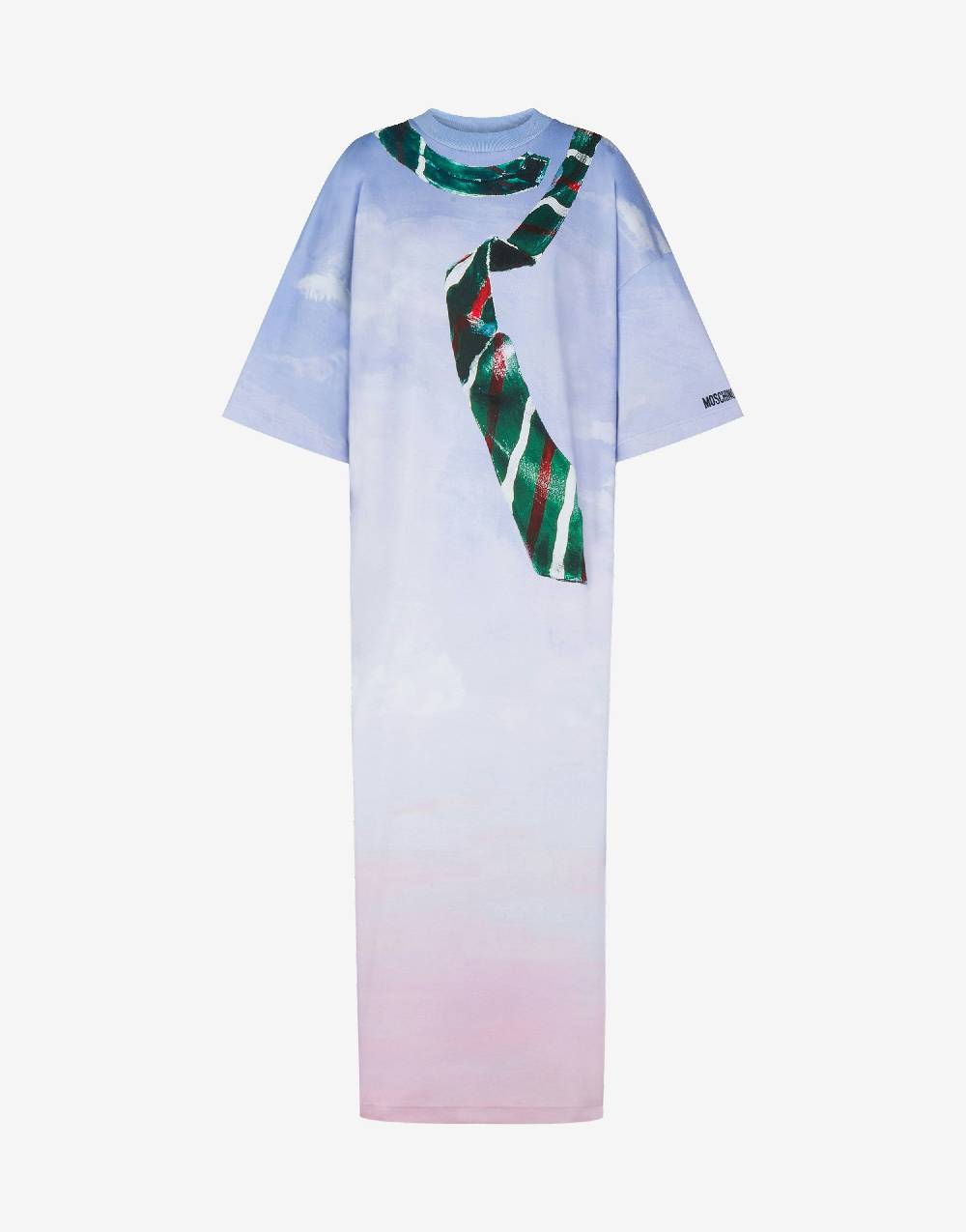 Love Moschino Abito in interlock di cotone In The Cloud 2025