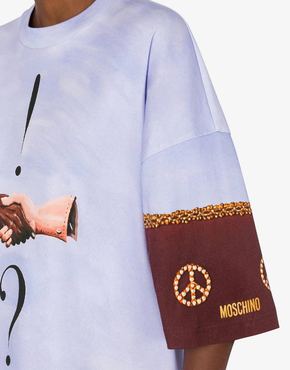 Love Moschino Abito in interlock di cotone Volemosebbene Spedizione Gratuita