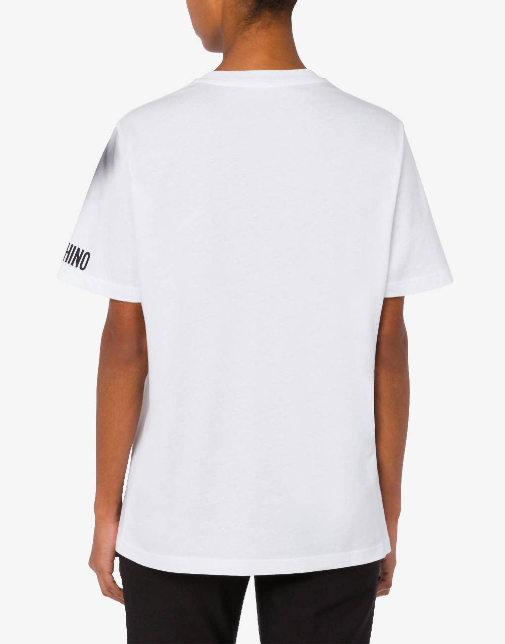 Love Moschino T-shirt con stampa Soddisfazione Garantita