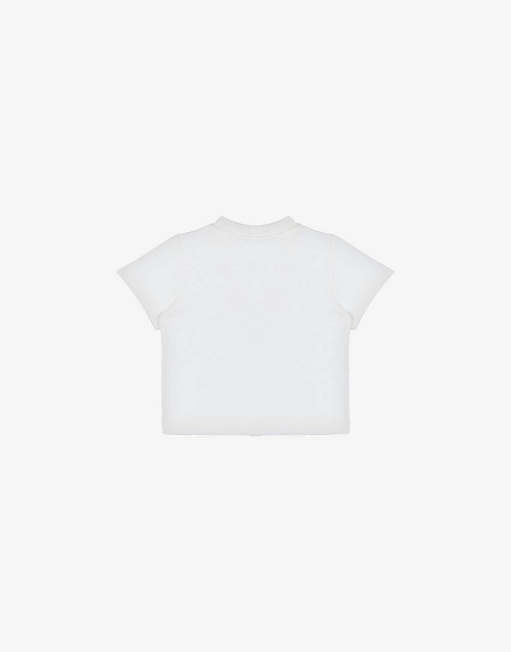 Love Moschino T-shirt in cotone organico Lovely Teddy Bear Qualità Garantita