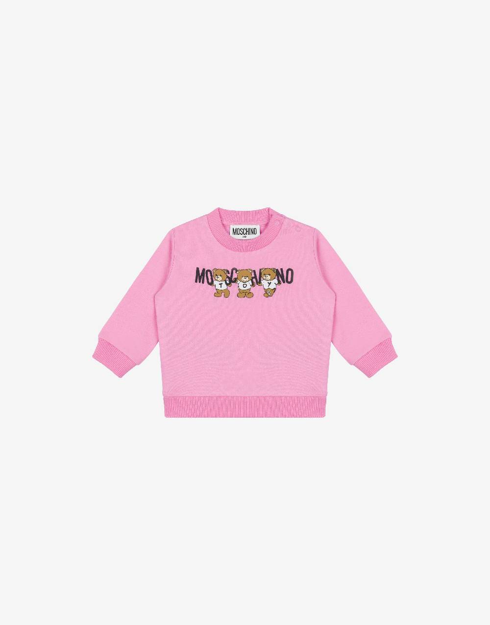 Love Moschino Felpa in cotone Moschino Toy Negozi Online