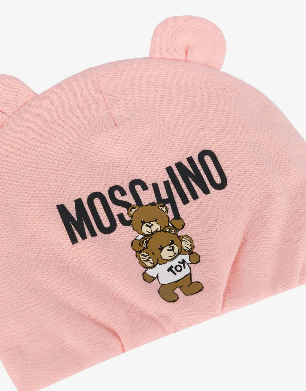 Love Moschino Cappello in felpa Teddy Logo Promozione Limitata