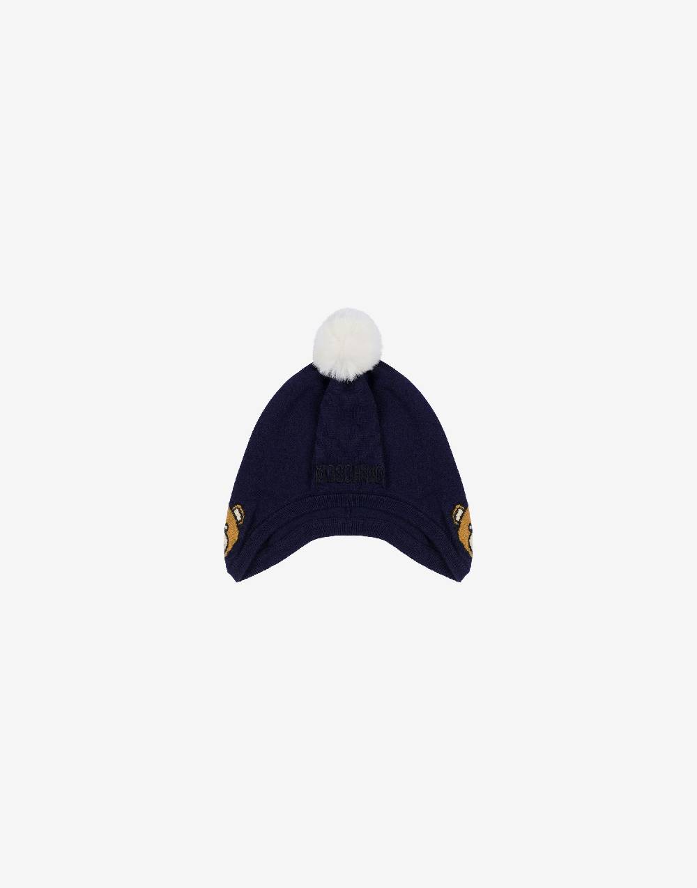 Love Moschino Cappello in maglia Moschino Teddy Bear Shopping Online