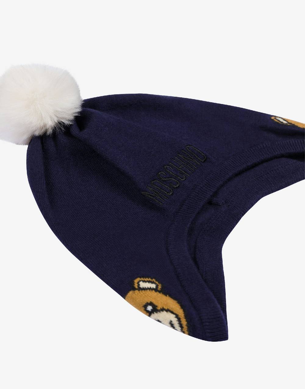 Love Moschino Cappello in maglia Moschino Teddy Bear Shopping Online