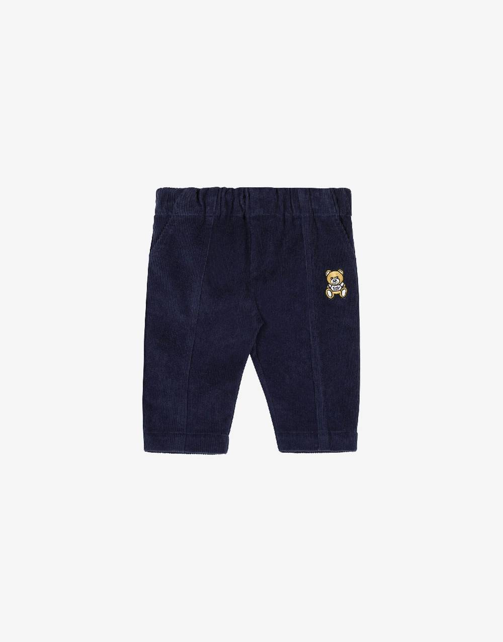 Love Moschino Pantalone in corduroy Teddy Patch Sconto