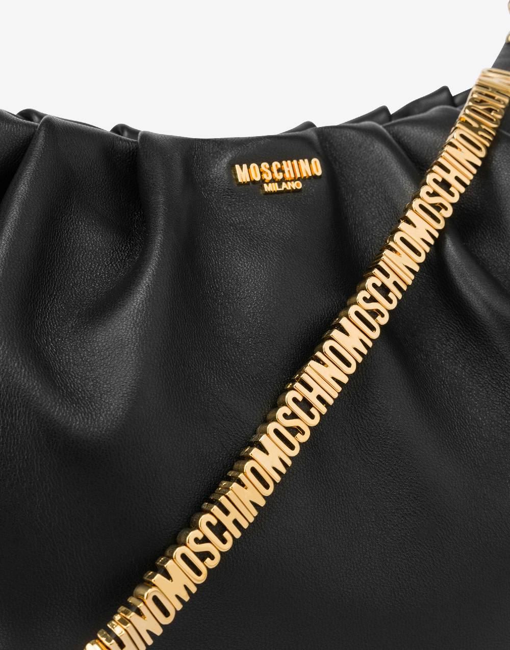Love Moschino Hobo bag in nappa Mini Lettering Online