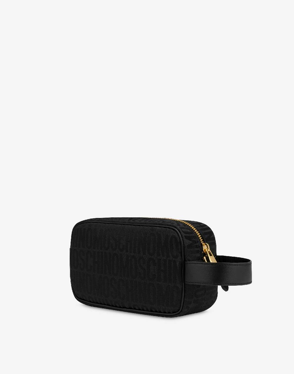 Love Moschino Beauty case in nylon Allover Logo Nuova