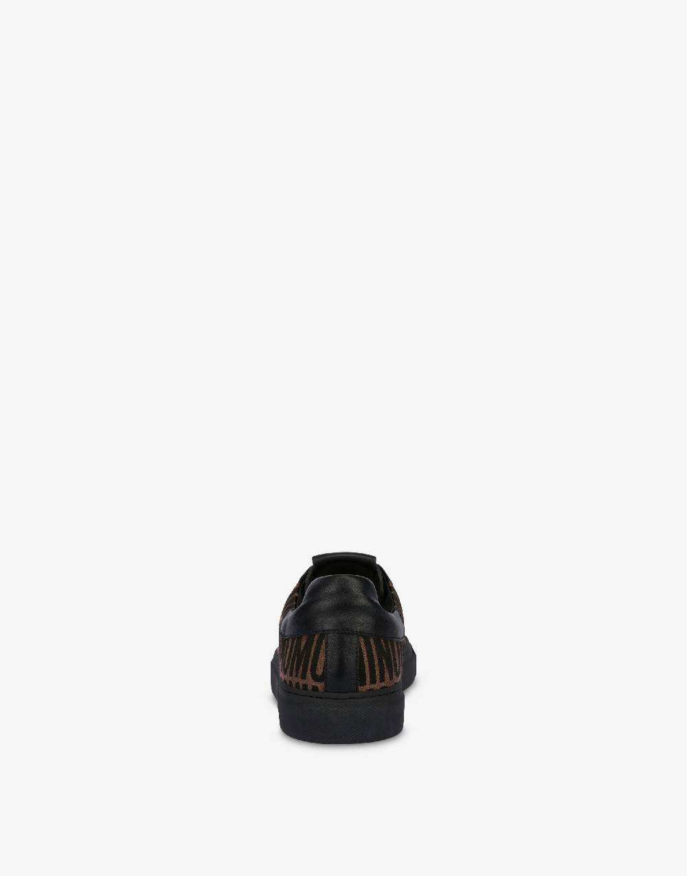 Love Moschino Sneakers in nylon Allover Logo Moda