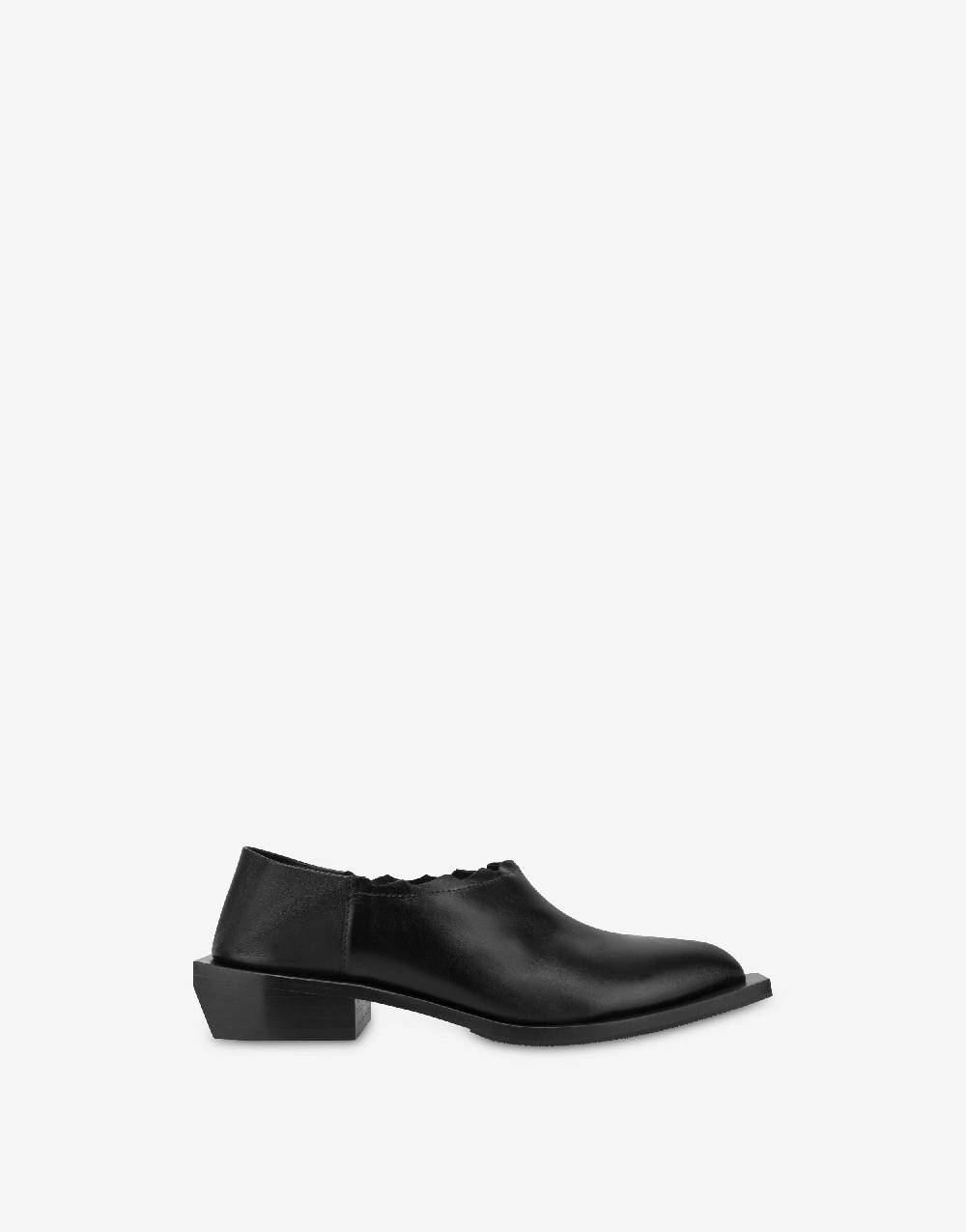 Love Moschino Shootie Cuban Heel In Linea