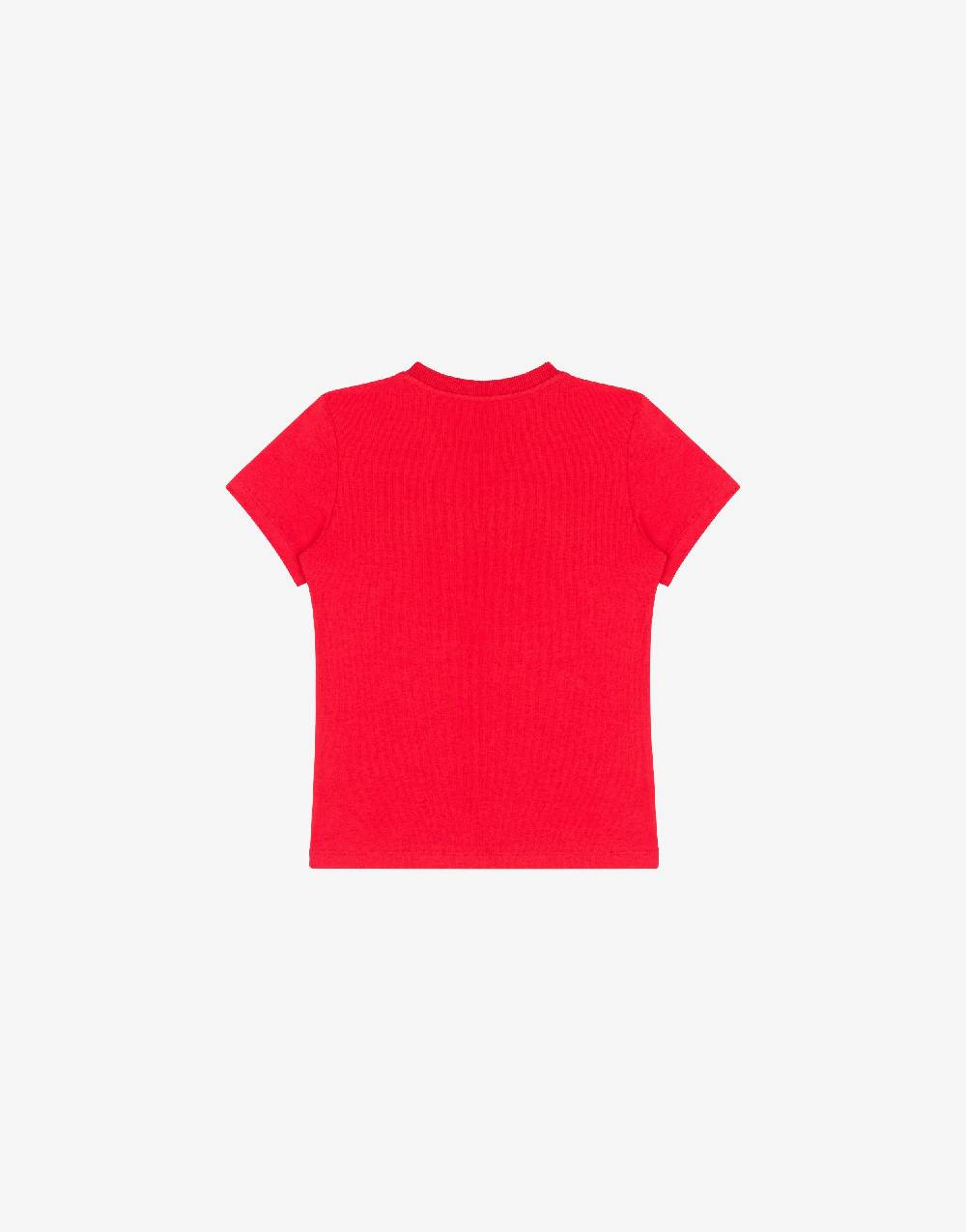 Love Moschino T-shirt in jersey Logo Print Economico